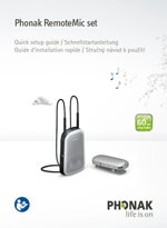 Uživatelská příručka pro sadu Phonak RemoteMic a Phonak ComPilot Uživatelská příručka pro sadu Phonak RemoteMic a Phonak ComPilot