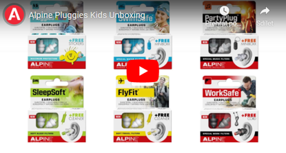 Alpine Pluggies Kids Unboxing