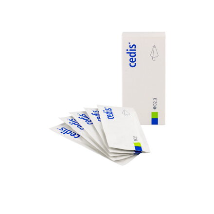 Čisticí ubrousky pro sluchadla, balené jednotlivě