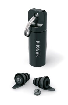 Phonak Serenity Choice™ Hunting & Shooting - zátkový chránič sluchu s akustickým filtrem pro střelecký sport a myslivce 